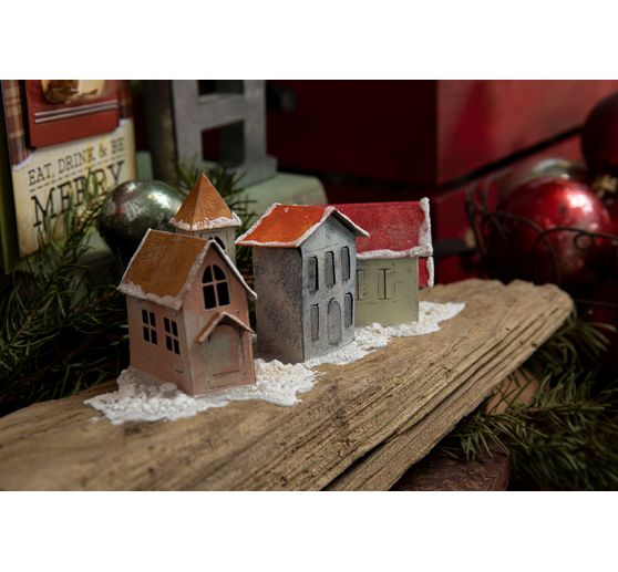 Wykrojnik Sizzix Thinlits "Paper Village #2 by Tim Holtz".