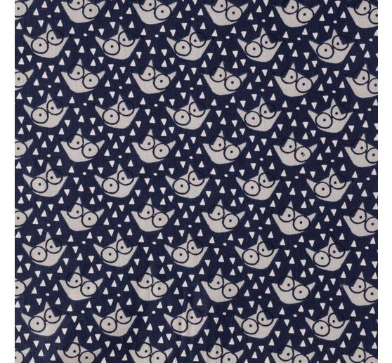 Cotton fabric "Owl Fauzy"