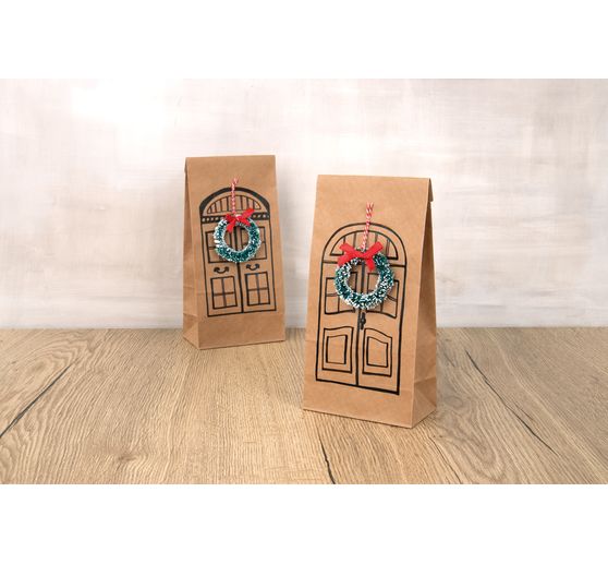 Miniaturowe wieńce bożonarodzeniowe