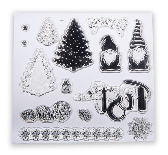 Clear Stamps "Secret Santa Christmas"