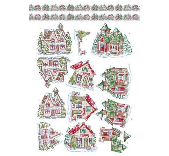 3D punched sheet book "Christmas Feelings"