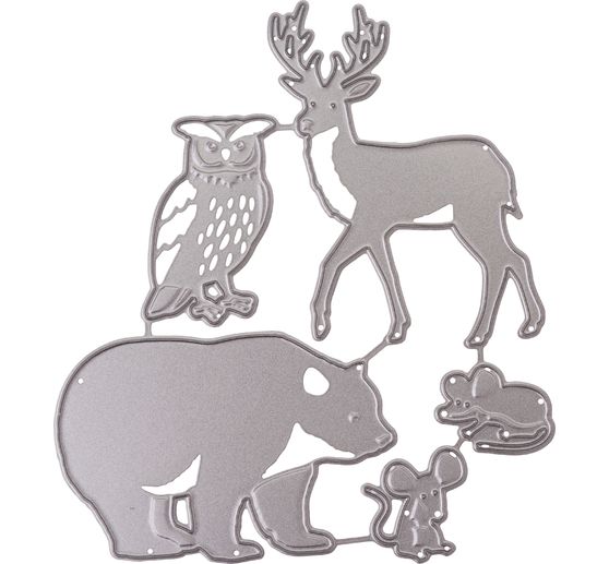 Wykrojnik "Zwierzęta leśne"