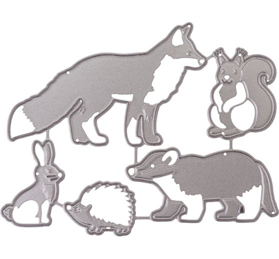 Wykrojnik "Zwierzęta w lesie"