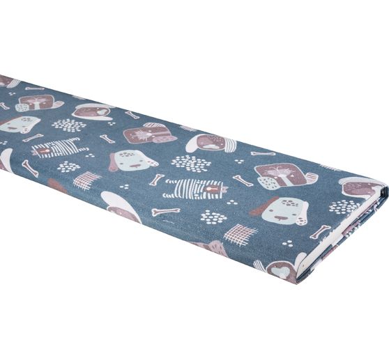 Lniana tkanina z motywem "Bello"