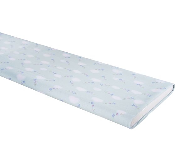 Tkanina bawełniana "Flagi i chmury"