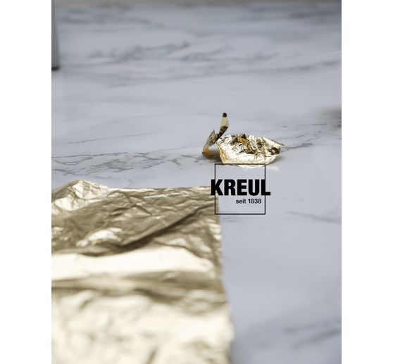 KREUL Złocenie metalem w liściach "Złota elegancja"