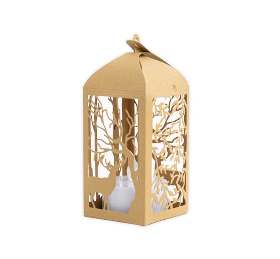 Szablon do wykrojników Sizzix Thinlits "Woodland Lantern".
