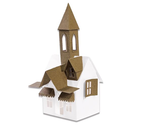 Zestaw wykrojników Sizzix Thinlits "Village Collection by Tim Holtz".