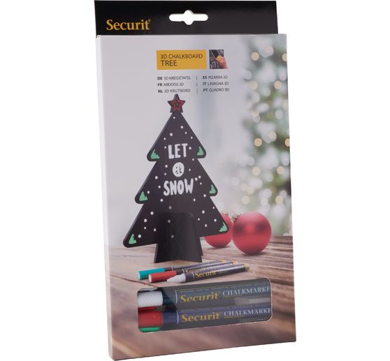 Tablica kredowa "Choinka"