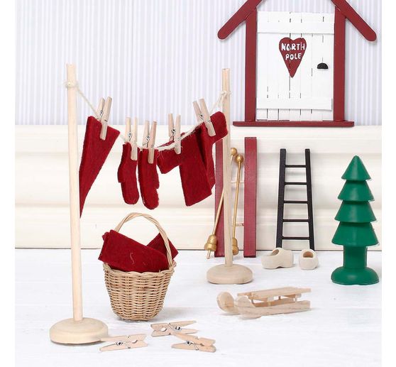 Craft kit Secret Santa door "Elf Door"