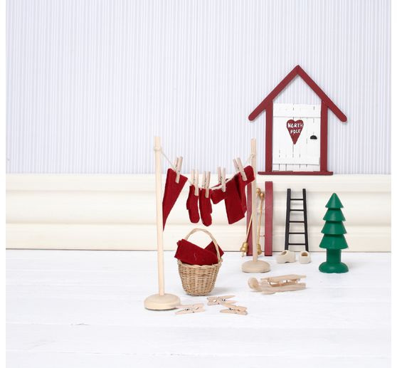 Craft kit Secret Santa door "Elf Door"