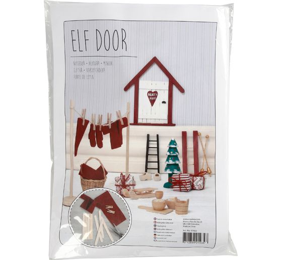 Craft kit Secret Santa door "Elf Door"