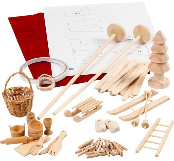 Craft kit Secret Santa door "Elf Door"