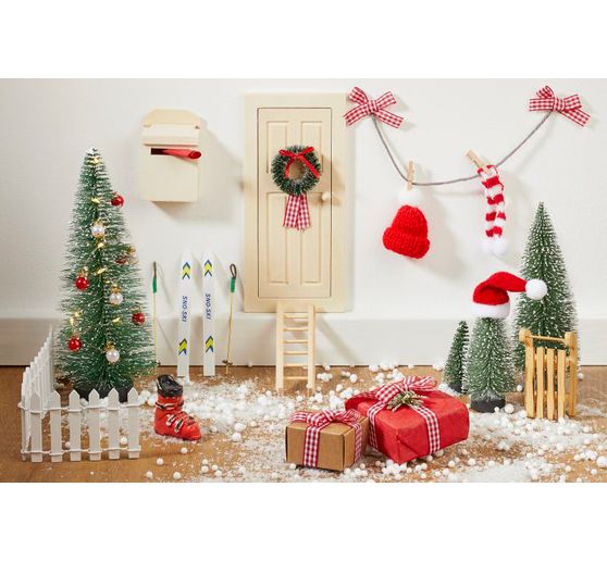 Zestaw z drzwiczkami elfów "Witamy"