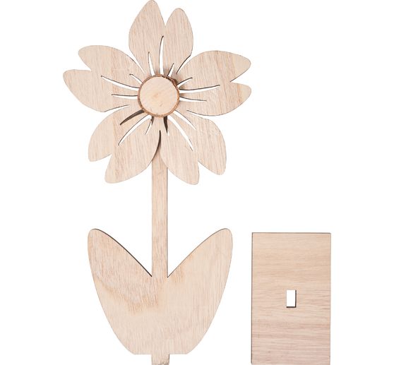 Drewniany kwiat VBS "Nancy"