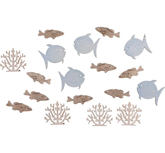 Fish and coral scatter decoration "Koffi" 