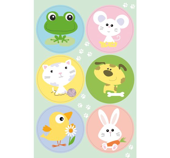 Naklejki "Wiosenne zwierzęta