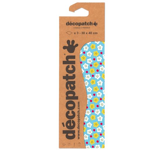 Papier decoupage "Kwiaty"