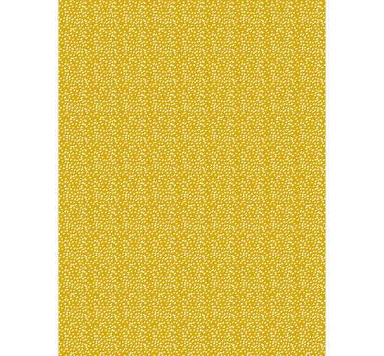 Papier decoupage "Flying Dots saffron yellow".