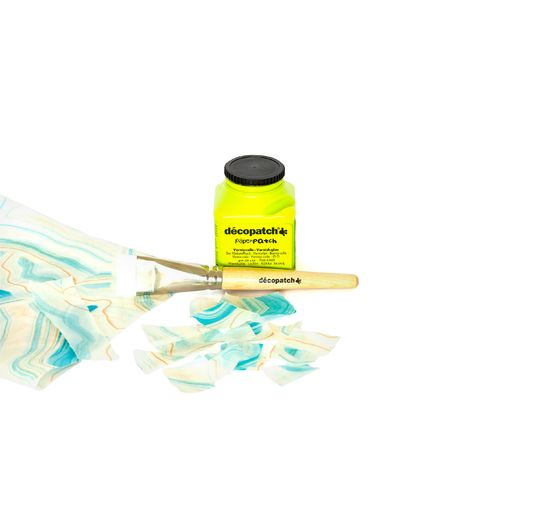 Shell vase, papier mâché, waterproof