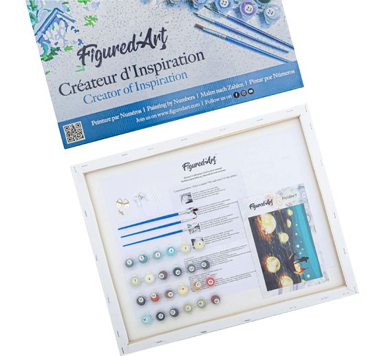 Malowanie po numerach "Van Gogh - Kawiarnia"