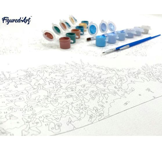 Malowanie po numerach "Van Gogh - Kawiarnia"