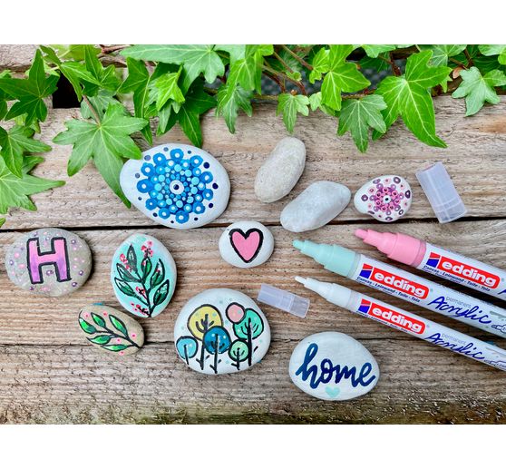 edding 5300 Acrylic "Acrylic marker - fine", set of 5