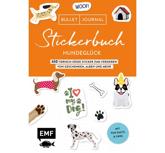 Książka "Bullet Journal Stickerbuch - Hundeglück"