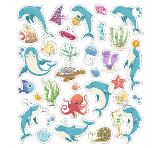 Glitter sticker "Animals"