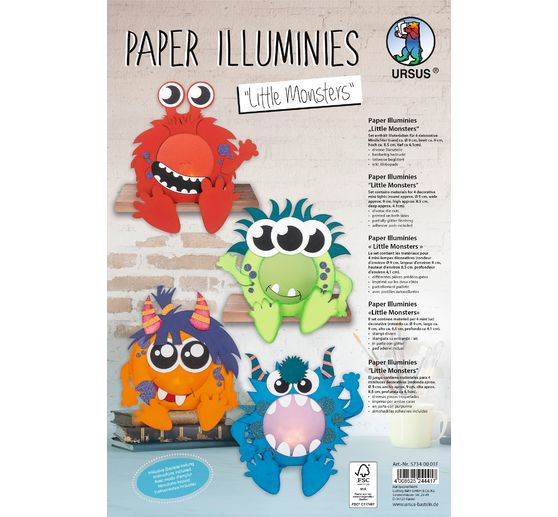 Mini lights set "Monster"