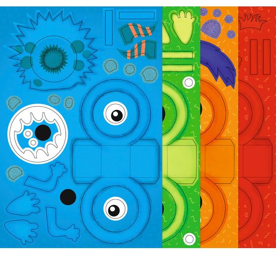 Mini lights set "Monster"