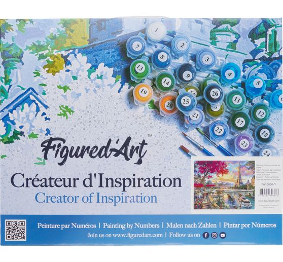 Malowanie po numerach "Kolacja nad Sekwaną"