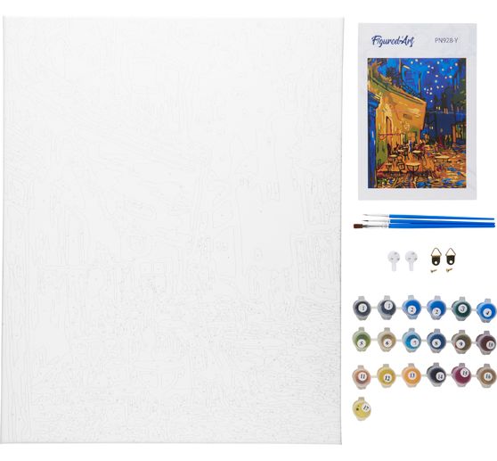 Malowanie po numerach "Van Gogh - Kawiarnia"