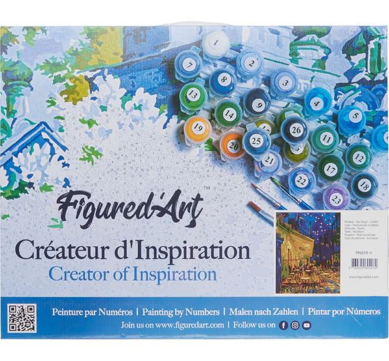 Malowanie po numerach "Van Gogh - Kawiarnia"