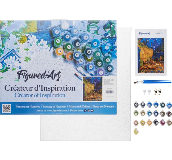 Malowanie po numerach "Van Gogh - Kawiarnia"