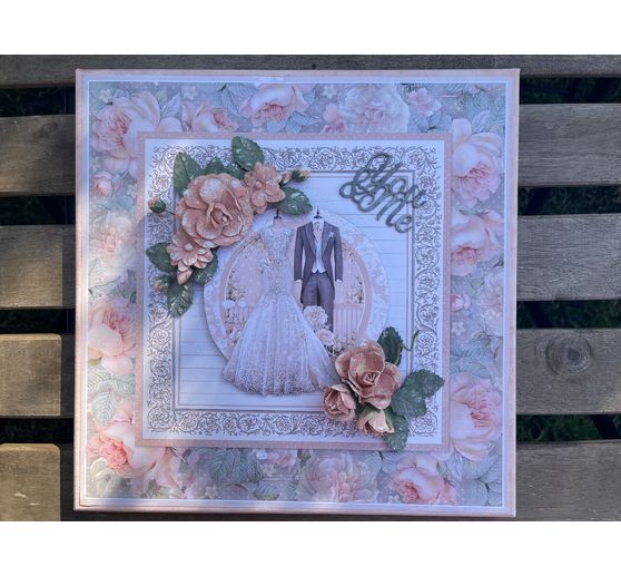 Scrapbook block "You and Me" 