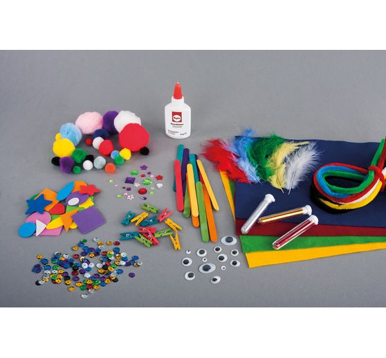 Mega pudełko rzemieślnicze, ok. 1 200 części