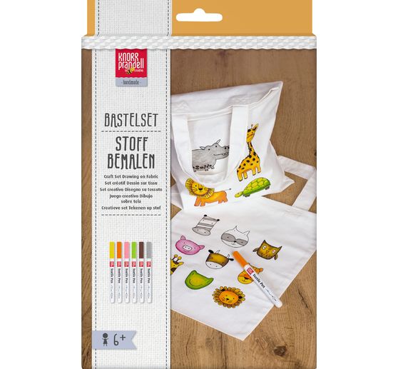 Zestaw do rękodzieła torby dla dzieci "Zwierzęta i Zoo"