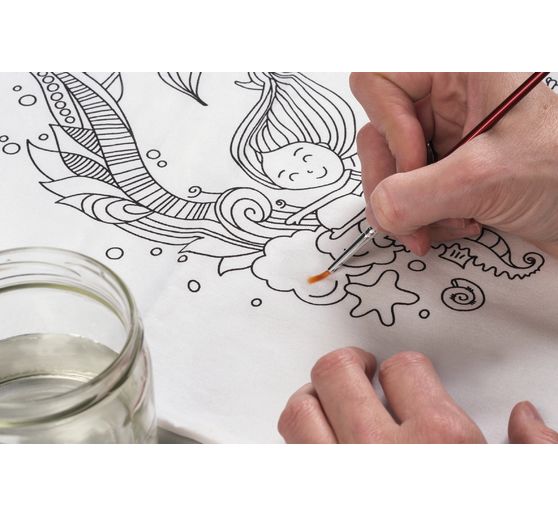 Craft set sports bag and pencil case "Mermaid"