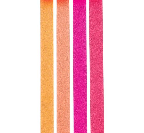 Zestaw taśm "Neon", odcienie czerwieni