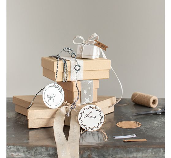 Bawełniany sznurek z lureksem i formowalnym rdzeniem z drutu