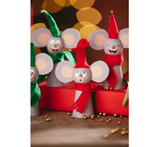 VBS Handicraft set "Christmas mice"