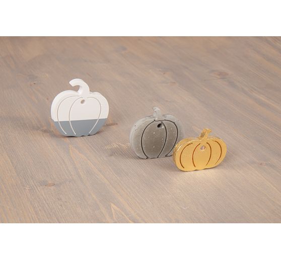 Silicone casting mould "Pumpkin, mushroom, leaf"