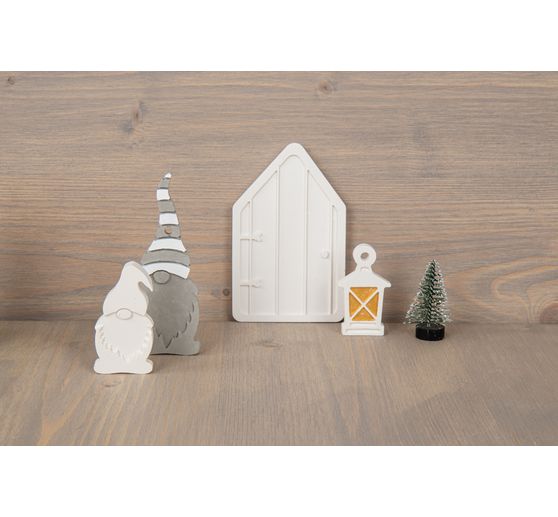 Silicone casting mould "Secret Santa"