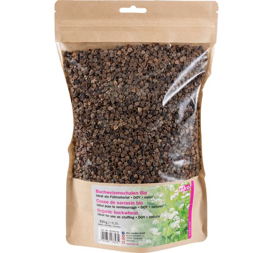 Organic buckwheat husks