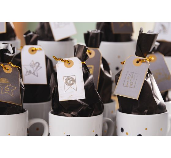 VBS Bag closure strips, approx. 15 cm, 800 pieces