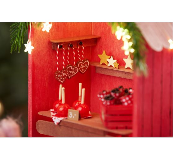 VBS Scatter decoration "Witney", heart, 312 pieces