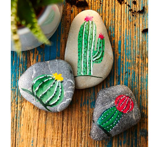 Zestaw kreatywny "Malowanie kamieni w stylu boho"