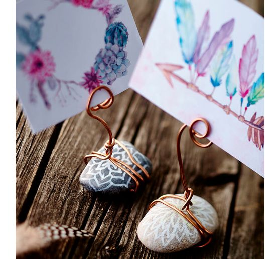 Zestaw kreatywny "Malowanie kamieni w stylu boho"