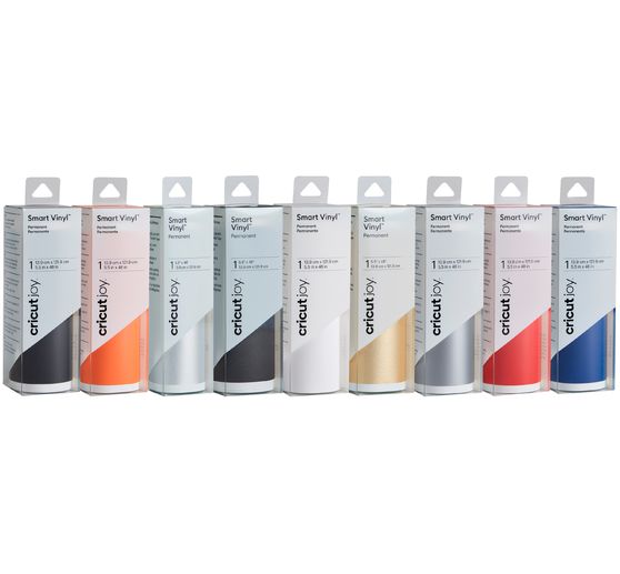 Samoprzylepna folia winylowa Cricut Joy - błyszcząca "Smart Vinyl - Permanent", 13,9 x 121,9 cm